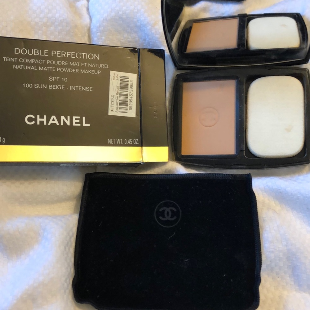 CHANEL double perfection powder “sun beige”